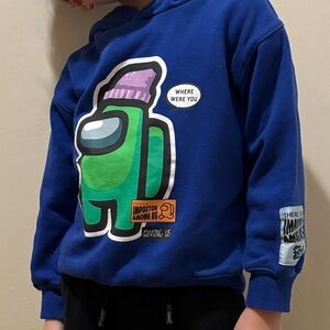 H&M AMONG US hoodie 4 - 6 boys